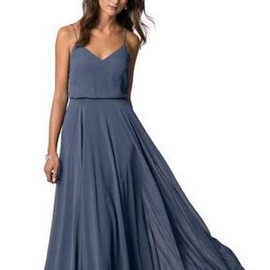 Jenny Yoo Inesse - size 6, evening blue